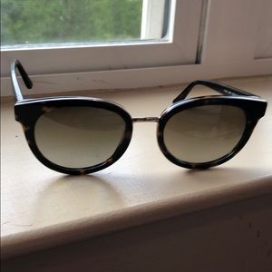 Tory Burch tortoise shell sunglasses